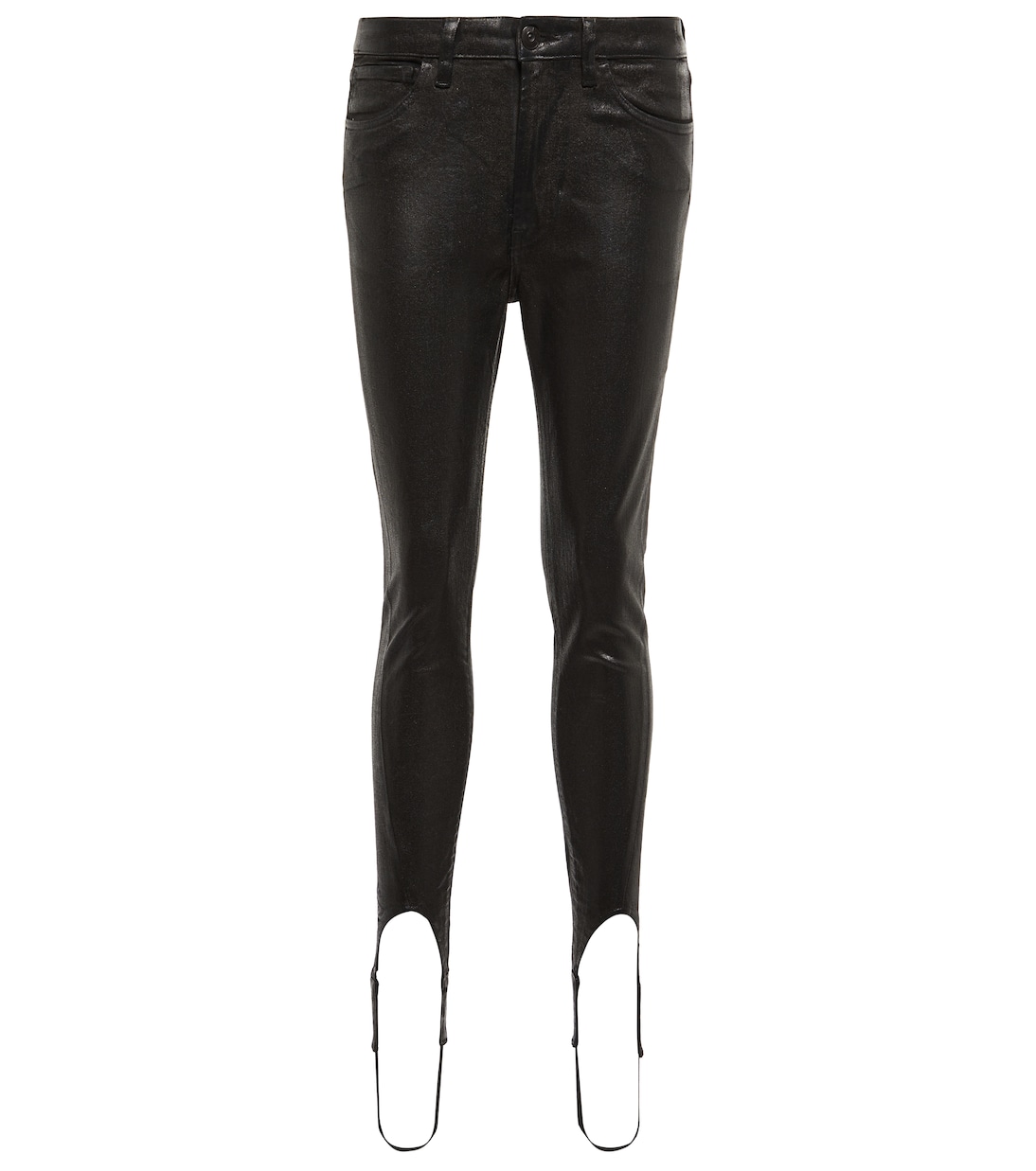 

Джинсы Skinny Stirrup с высокой посадкой 3x1 N.Y.C., Coated