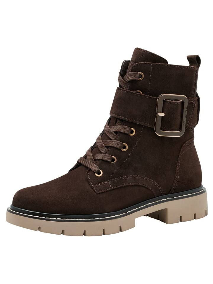 Ботильоны Tamaris, цвет mocca suede