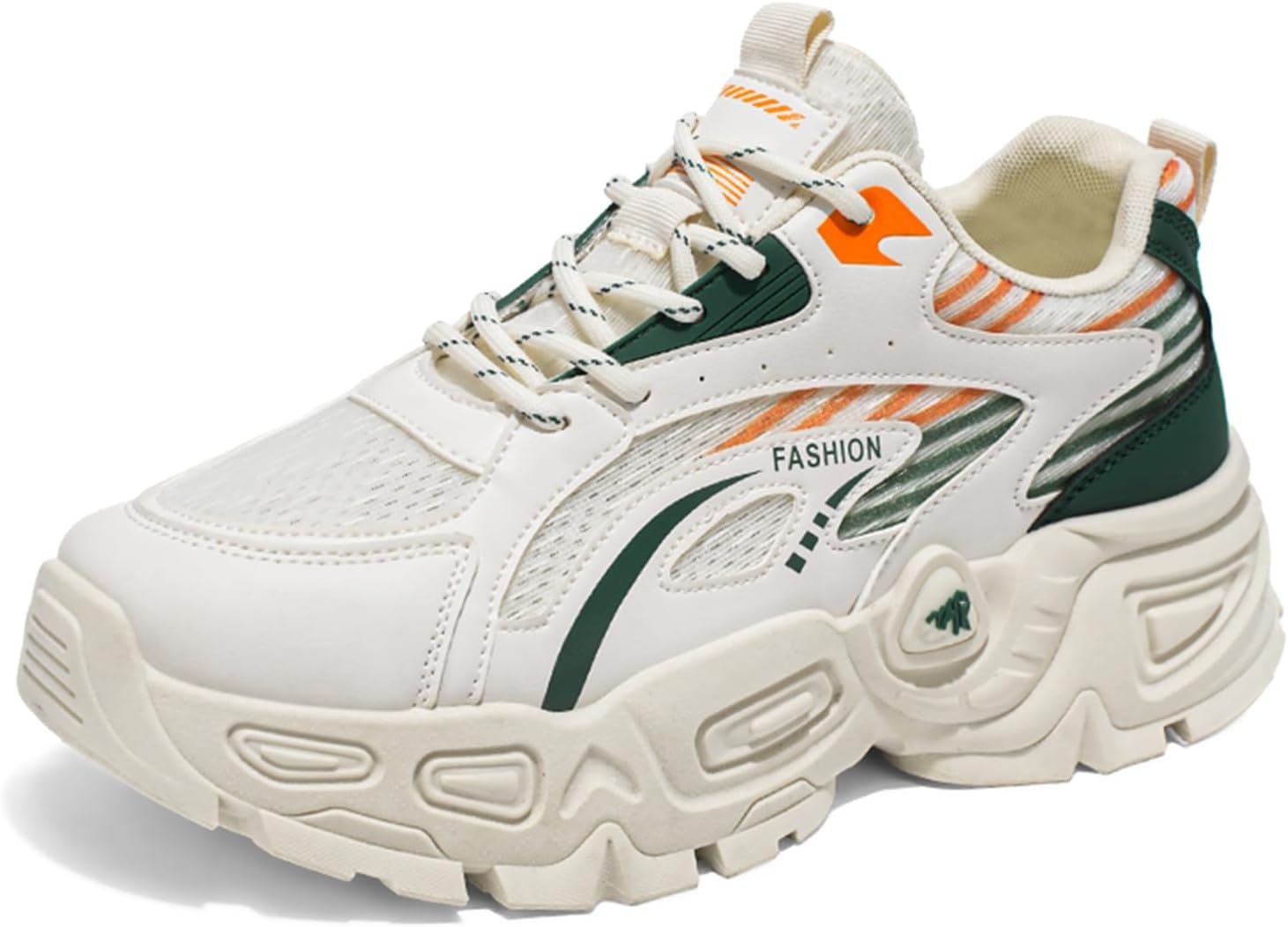 

Мужские повседневные спортивные теннисные кроссовки для ходьбы, массивные модные кеды, тренировочные кроссовки Spwagym, бежевый