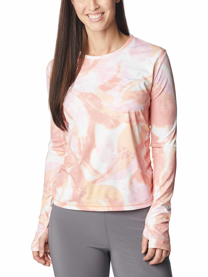

Функциональная рубашка Sun Deflector Summerdry Columbia, розовый