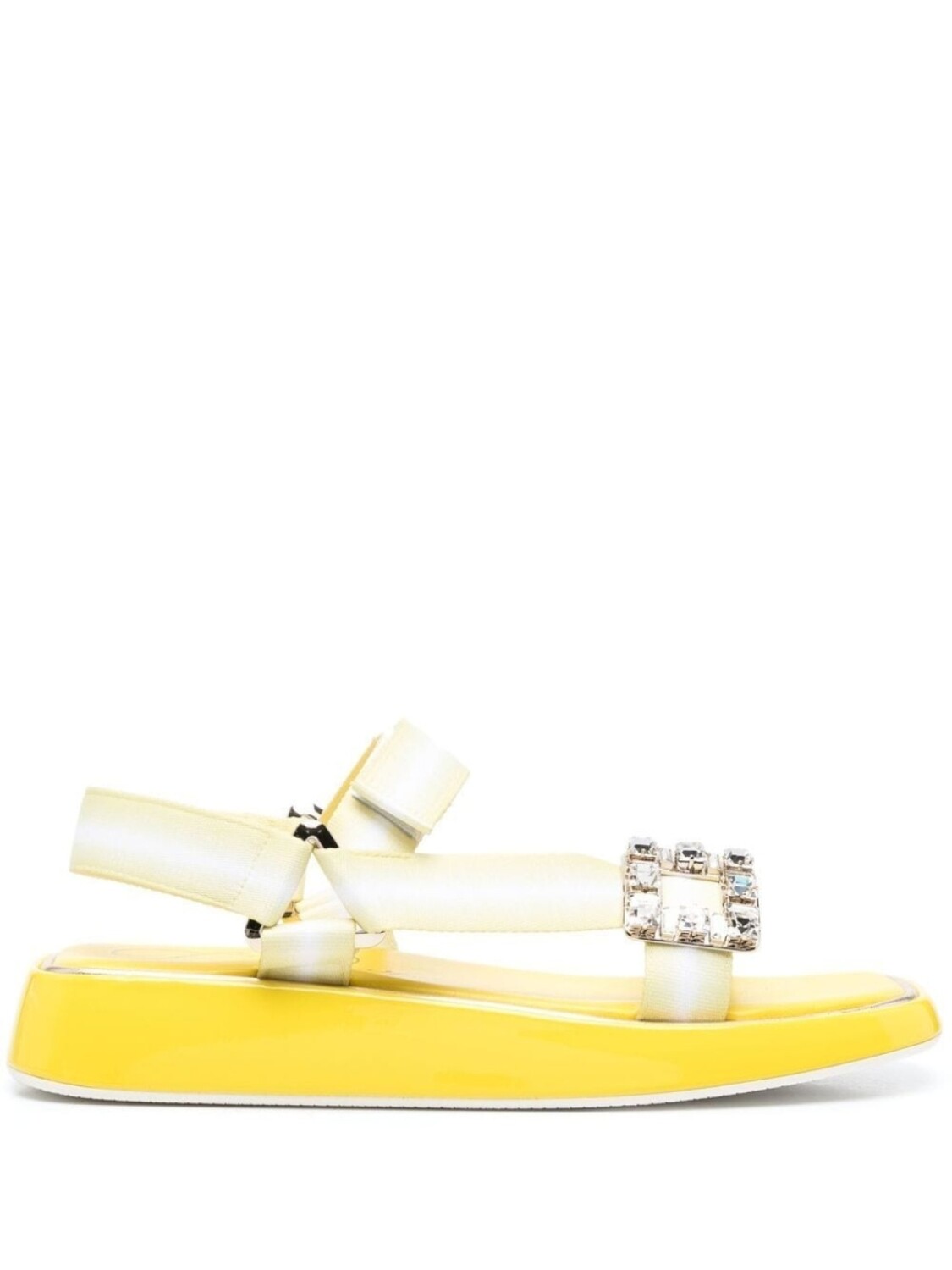 

Roger Vivier сандалии с пряжкой, желтый