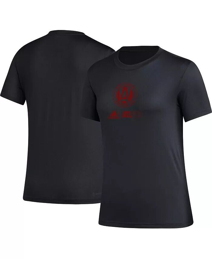 

Женская черная футболка Atlanta United FC AEROREADY Club Icon Adidas