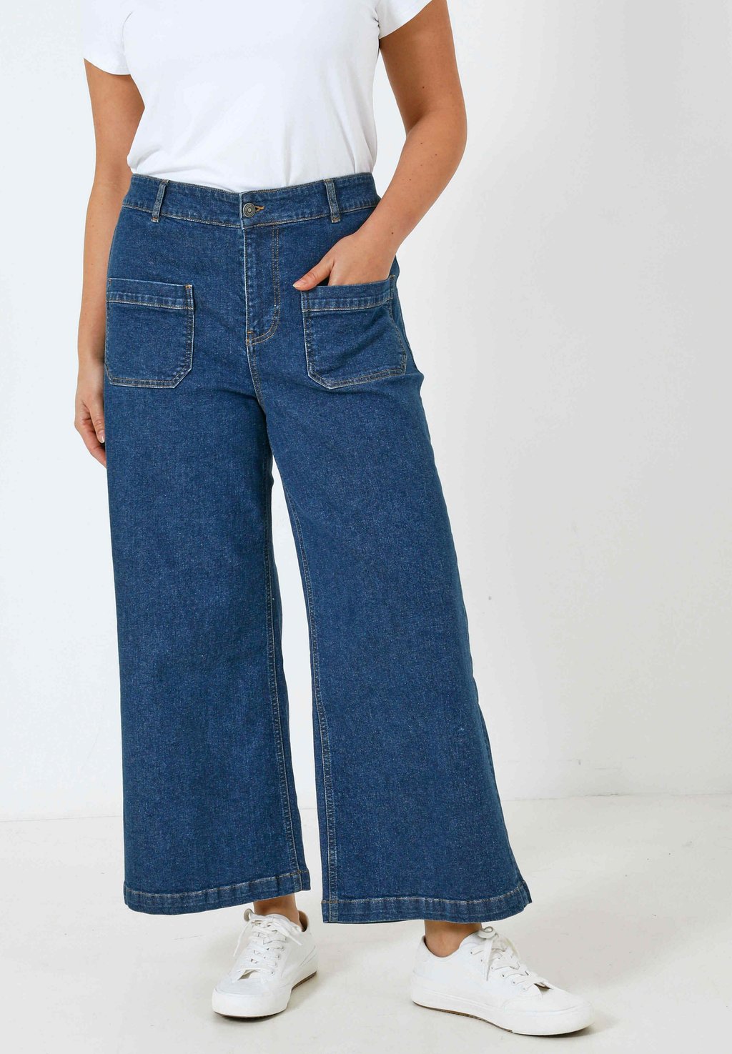 

Расклешенные джинсы STONEWASH Jean Marc Philippe, синий