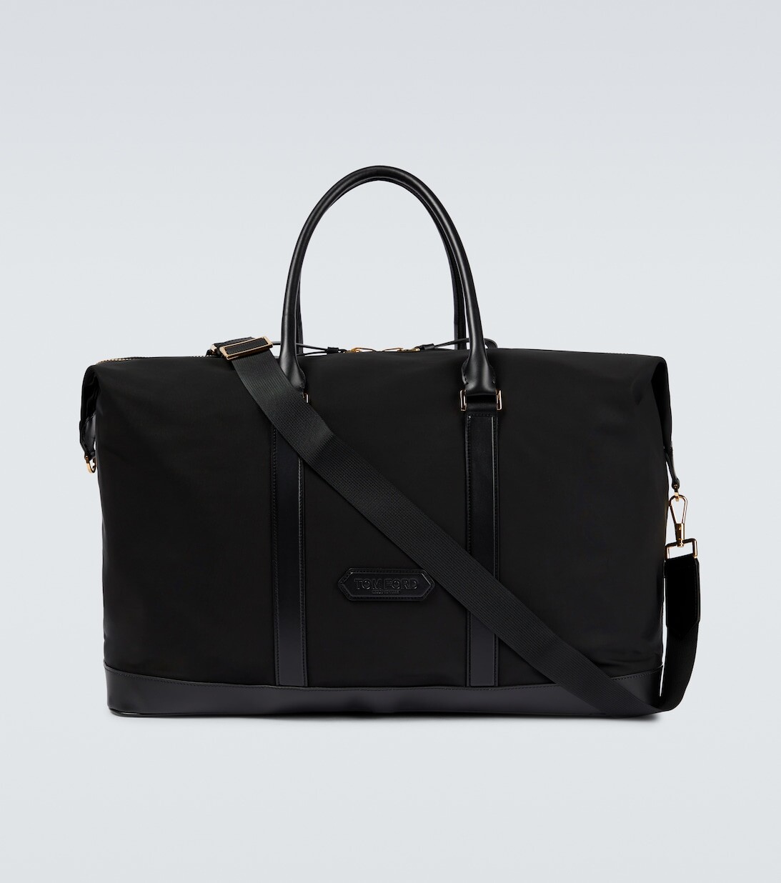 

Сумка-дафл из технического холста Tom Ford, черный