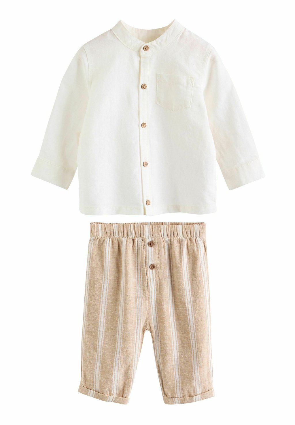 

Рубашка REGULAR FIT SET Next, бежевый
