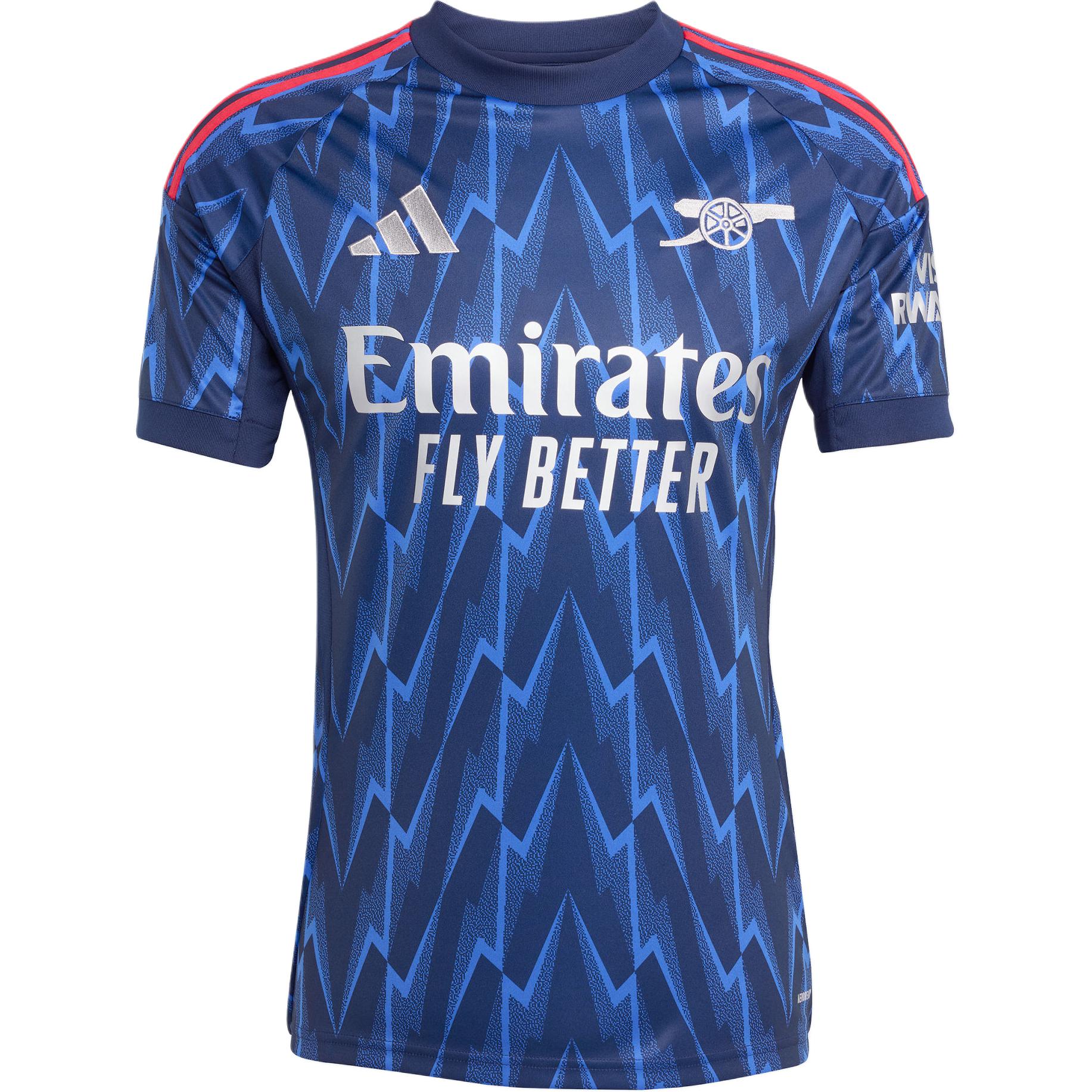 

Футболка Arsenal 25/26 Away с доставкой при участии в AdiClub Adidas, темный индиго/светло-серый