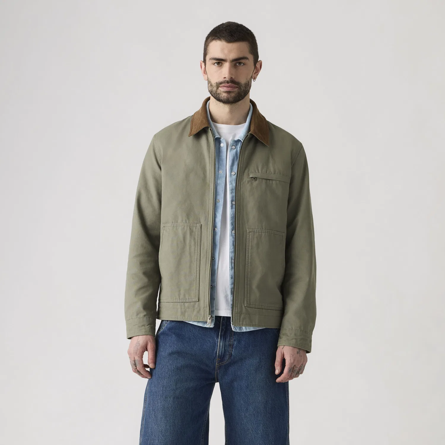 Рабочая куртка Levi's, Green — фото 3