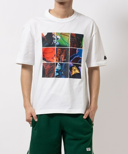 

Футболка колледжа, ATR Reebok, белый