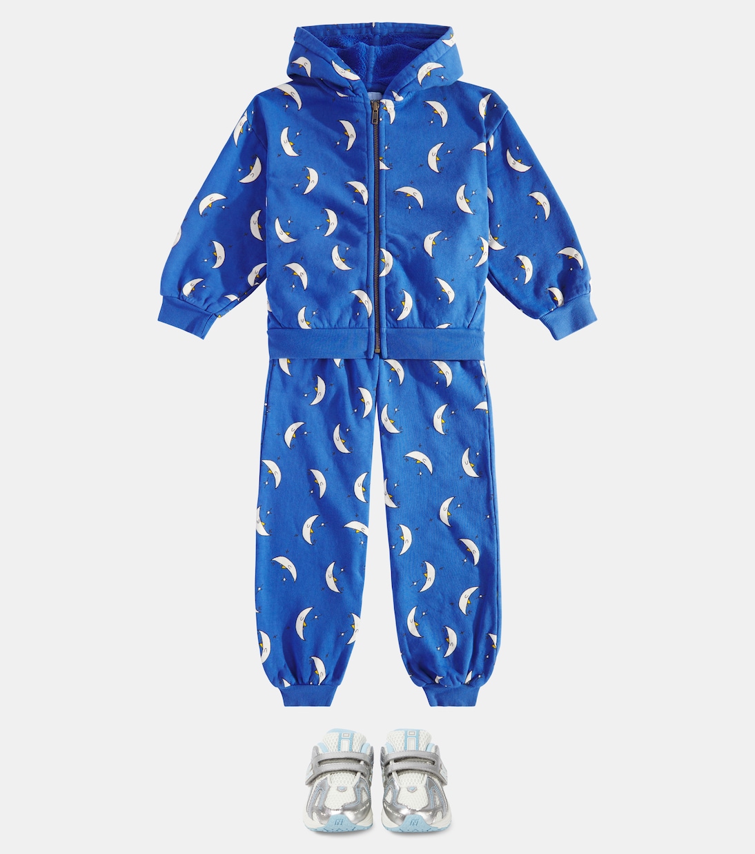 Кроссовки Baby 1906 с кожаной отделкой New Balance Kids, Silver Metallic — фото 2