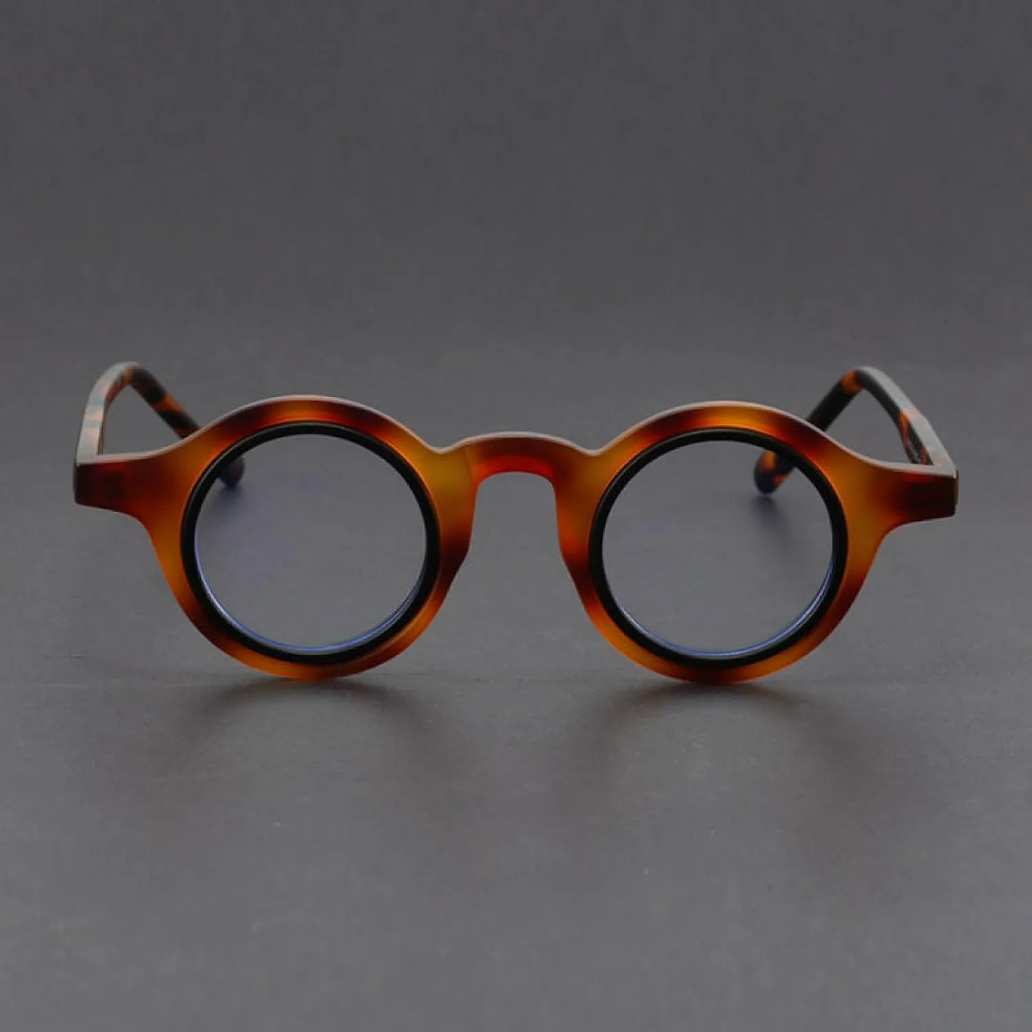 

Солнцезащитные очки с защитой от УФ-излучения UV400 | Круглая оправа | Линзы конфетных цветов для занятий спортом на открытом воздухе и вождения DSVIGF, Black Leopard