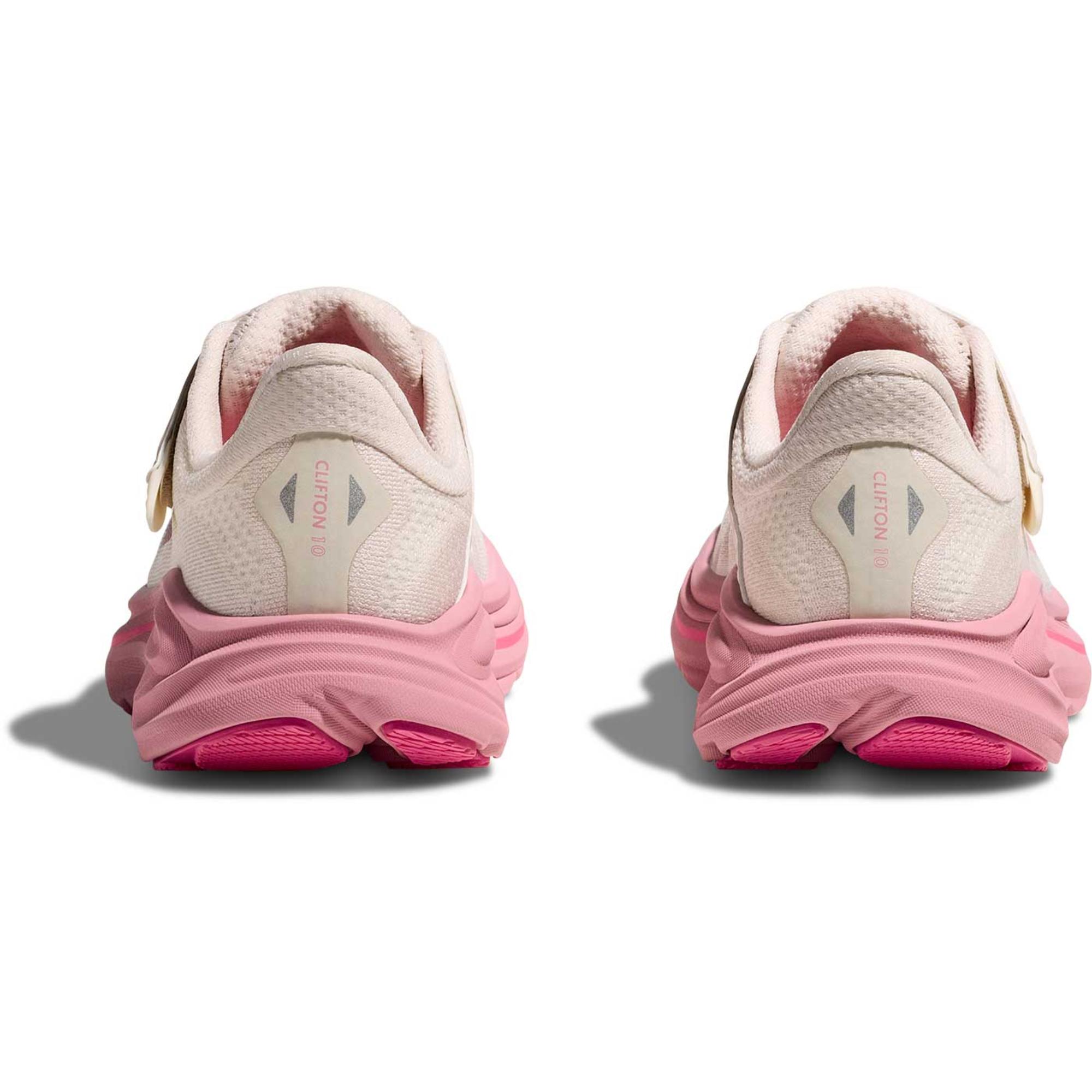 Детские кроссовки Clifton 10 для бега HOKA, Rose Cream/Dried Rose — фото 4
