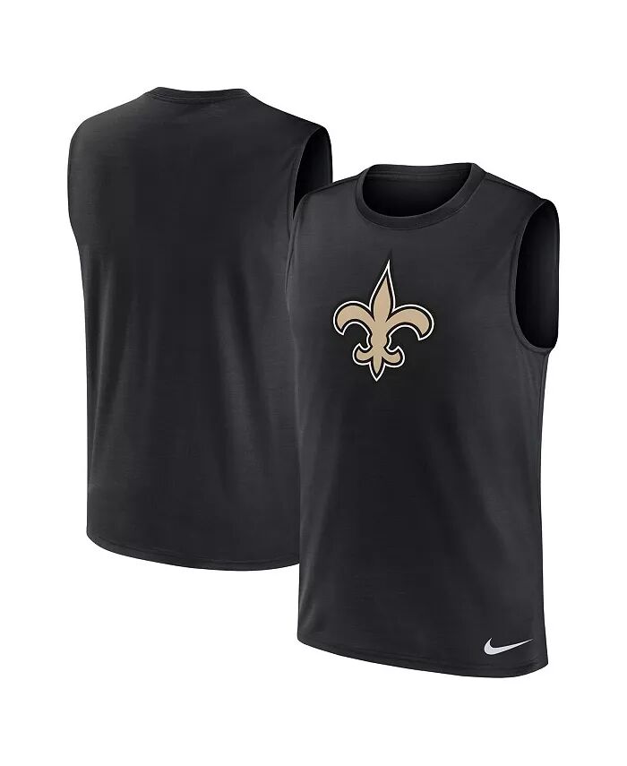 

Мужская черная майка New Orleans Saints Blitz Legend Muscle Perform Nike