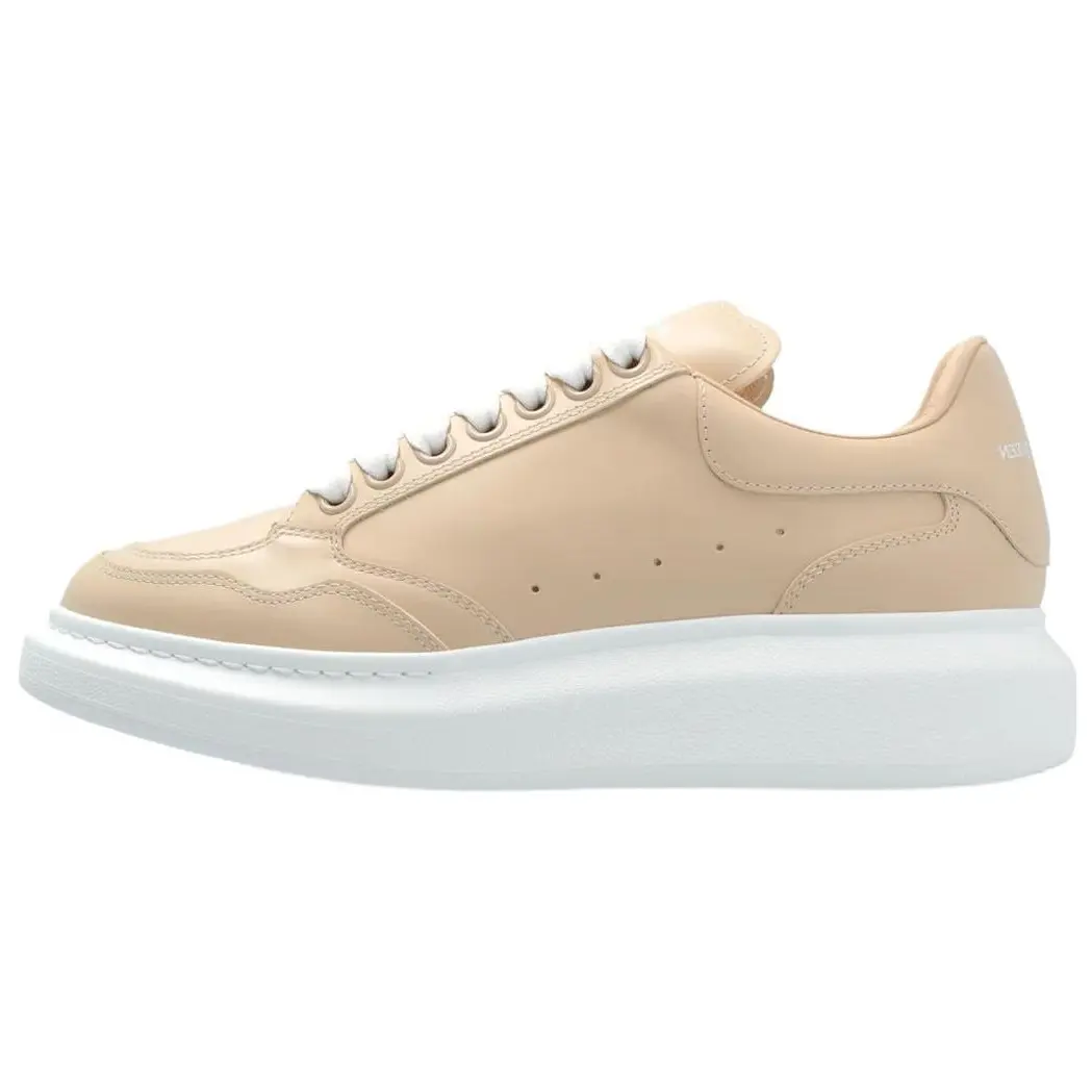 Большие женские кроссовки на шнуровке Alexander McQueen, Beige
