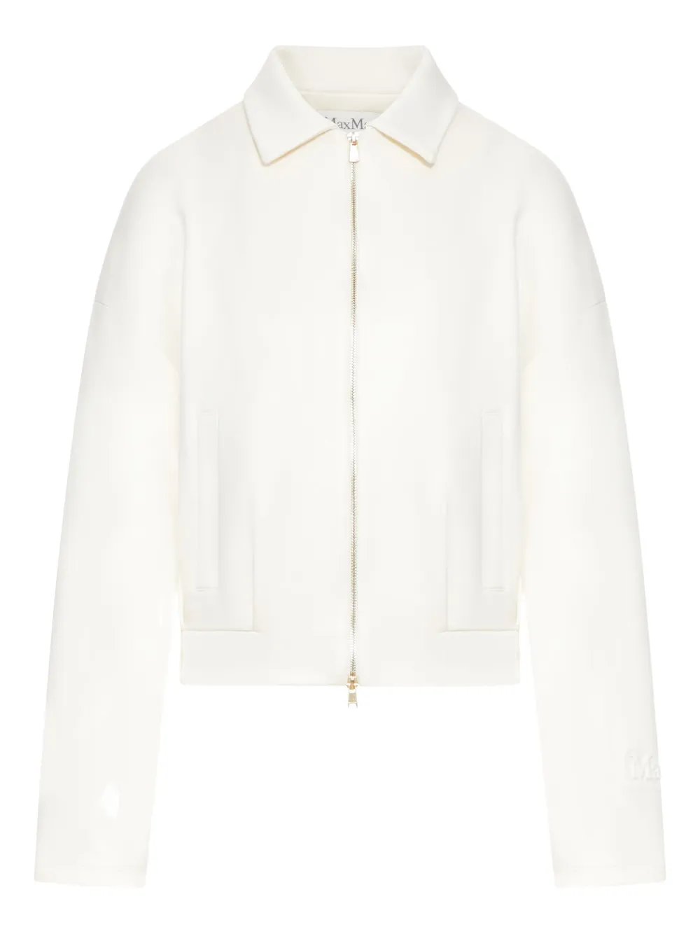 

Куртка на молнии MAX MARA, белый
