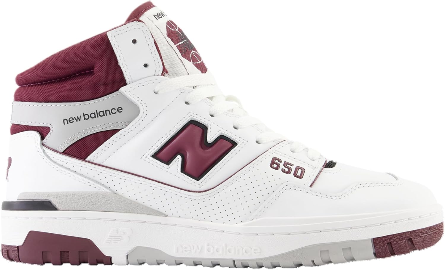 

Мужские гимнастические кроссовки New Balance, White Burgundy