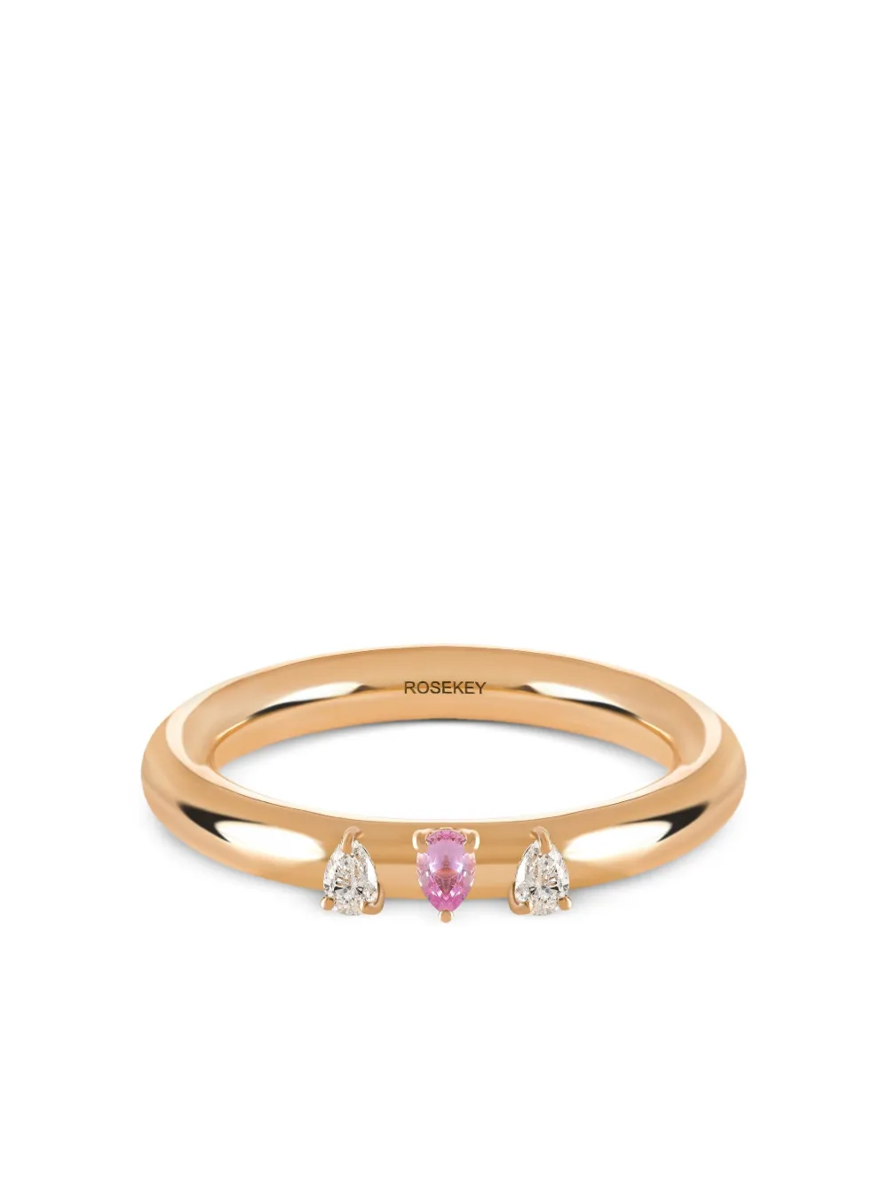 

Кольцо Fairy из желтого золота с бриллиантами и сапфиром ROSEKEY, золотой