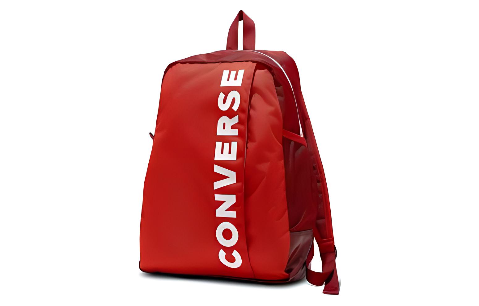 

Converse Полиэстеровый рюкзак обычный унисекс красный, Red
