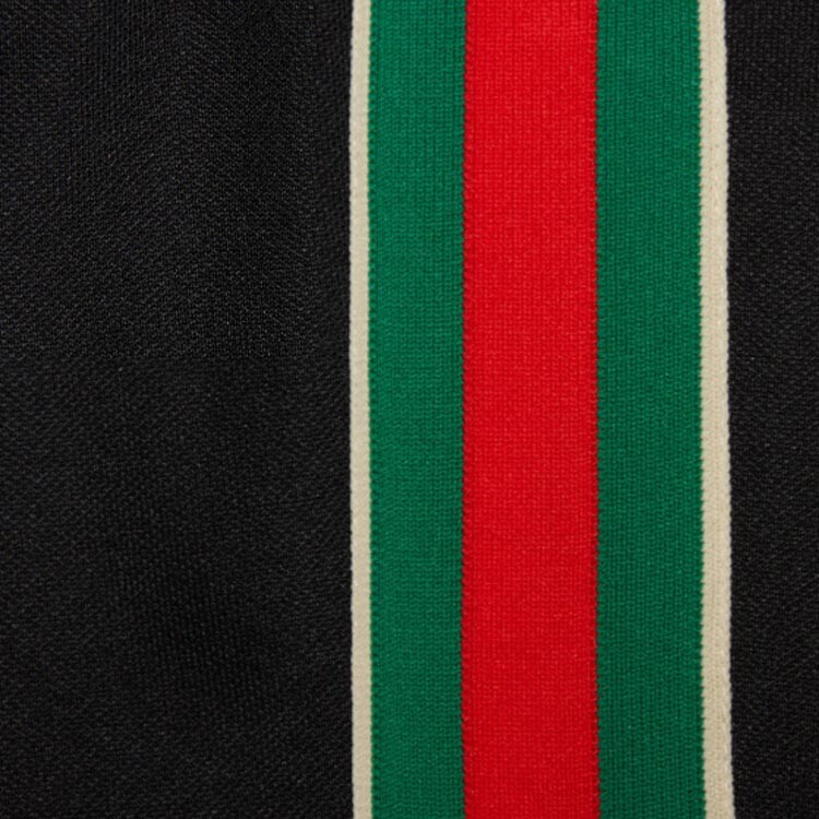 Штаны спортивные Gucci Technical Jersey, черные — фото 4