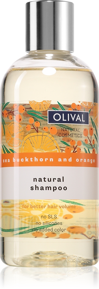 

Натуральный шампунь с облепихой и апельсином для объема и блеска Olival, 250 мл