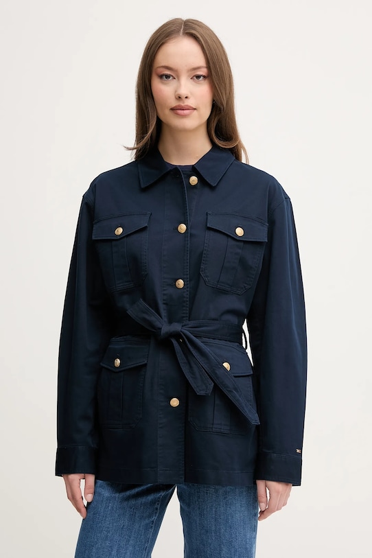

Куртка рубашка Tommy Hilfiger, темно-синий