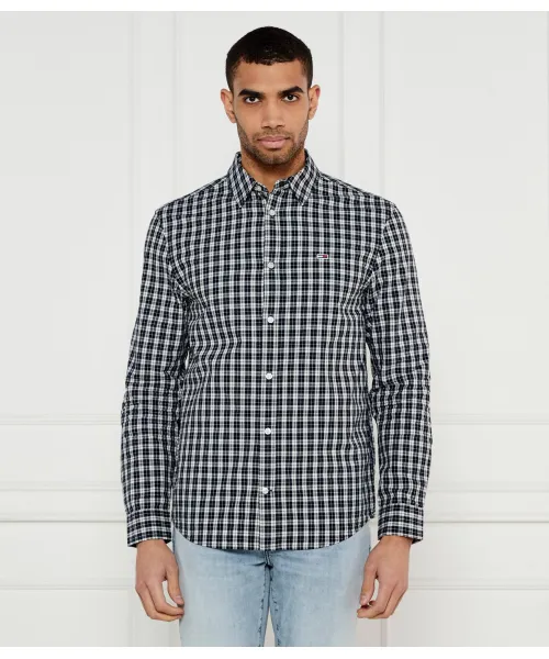 

Рубашка Regular fit Tommy Jeans, черный