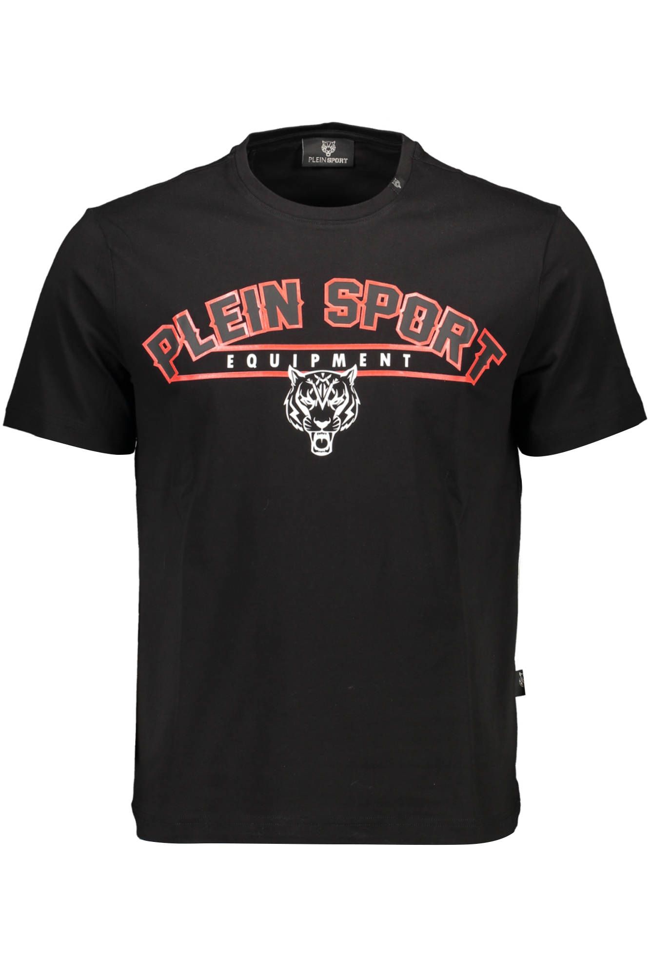 

Черная хлопковая мужская футболка Plein Sport