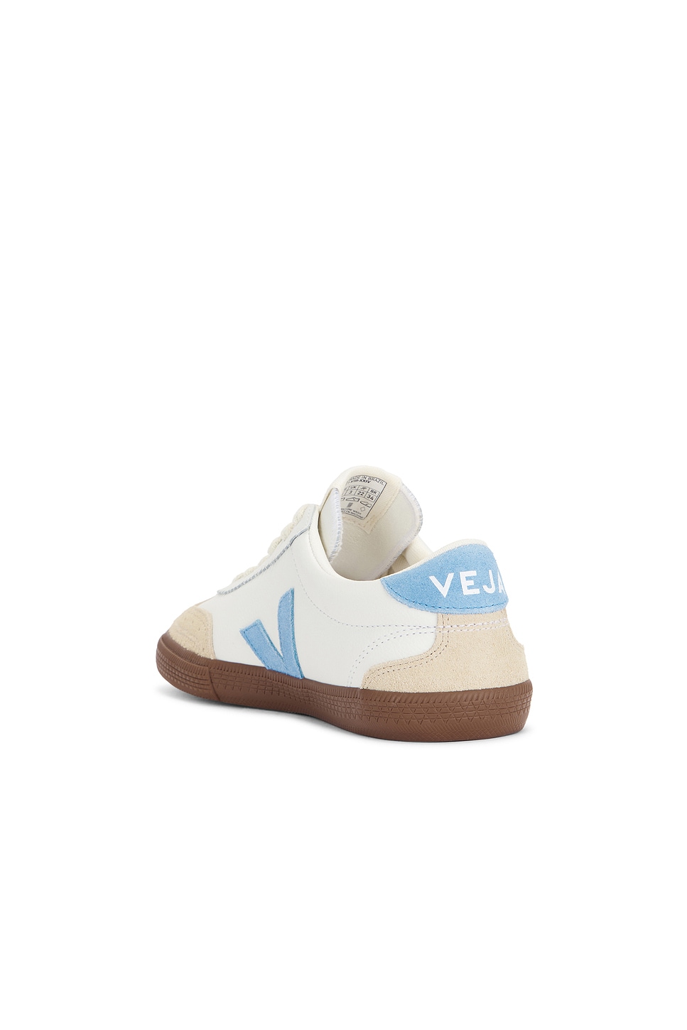 Кроссовки Volley Veja, white & aqua & bark — фото 3