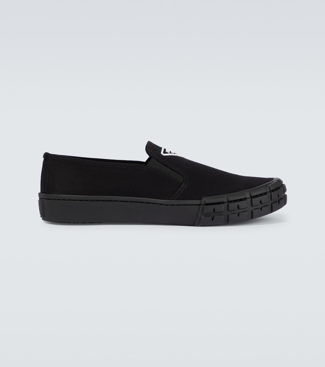 

Кассета Wheel слипоны Prada, черный