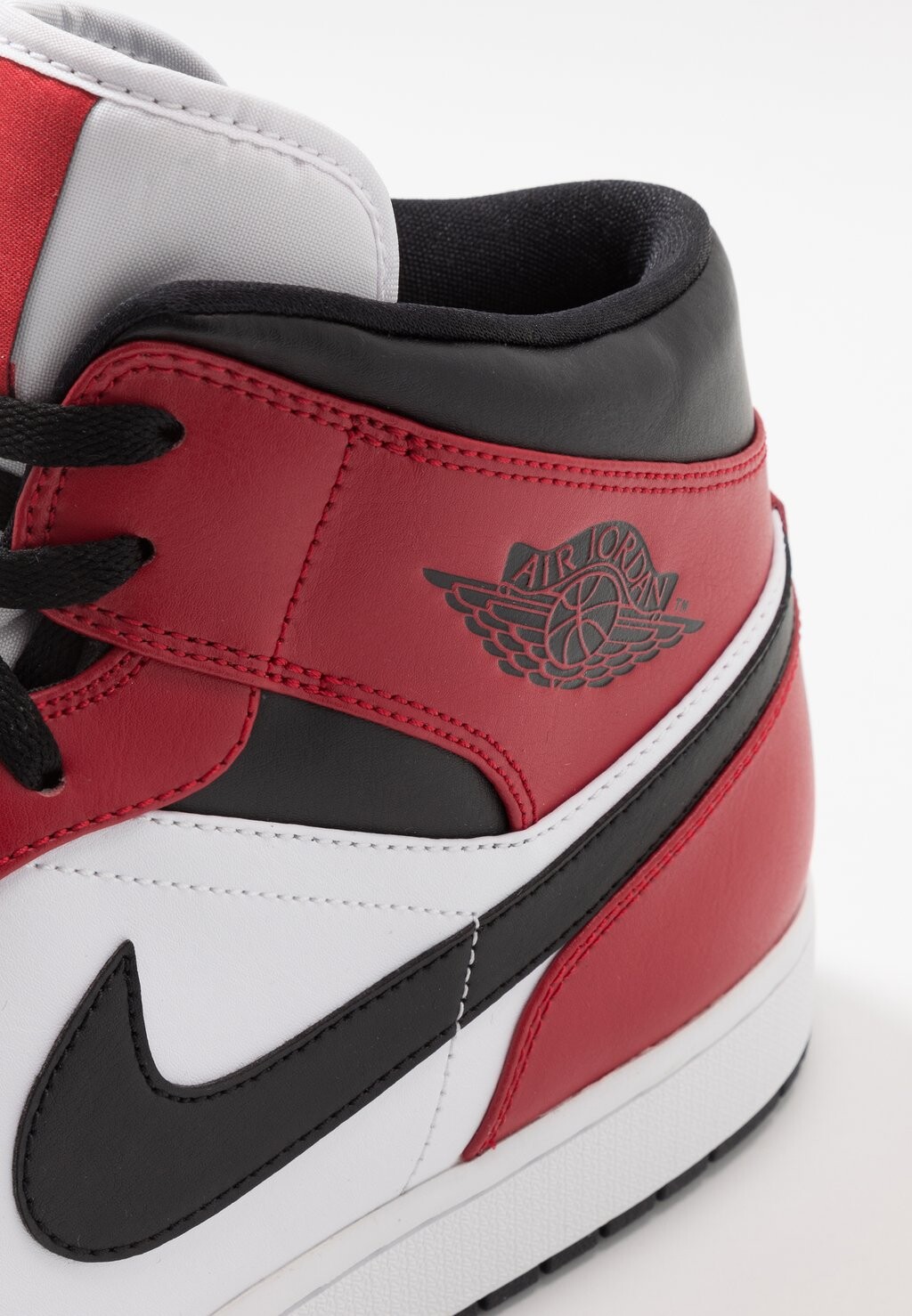 Высокие кеды Air Jordan 1 Mid Jordan, красный — фото 2