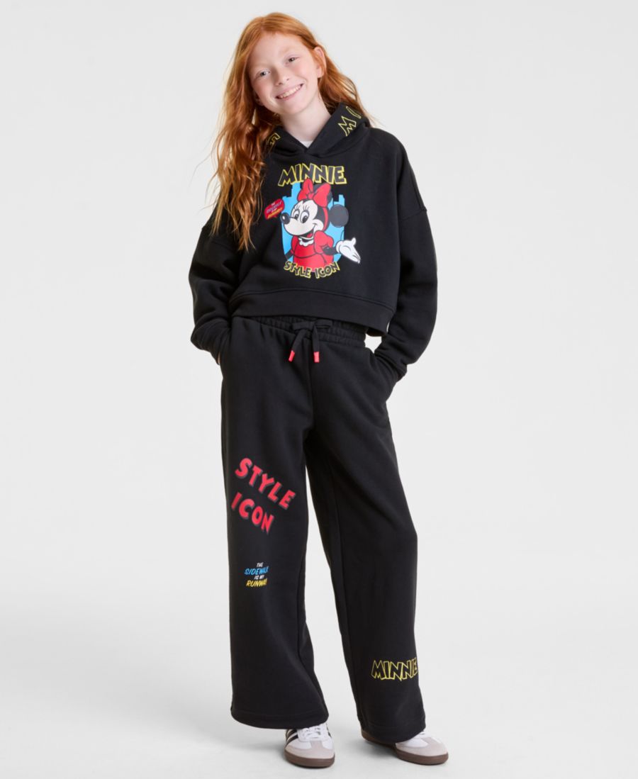 

Толстовка с капюшоном и изображением Минни Маус для девочек (эксклюзивно в Macy's) Disney | Macy's, Black