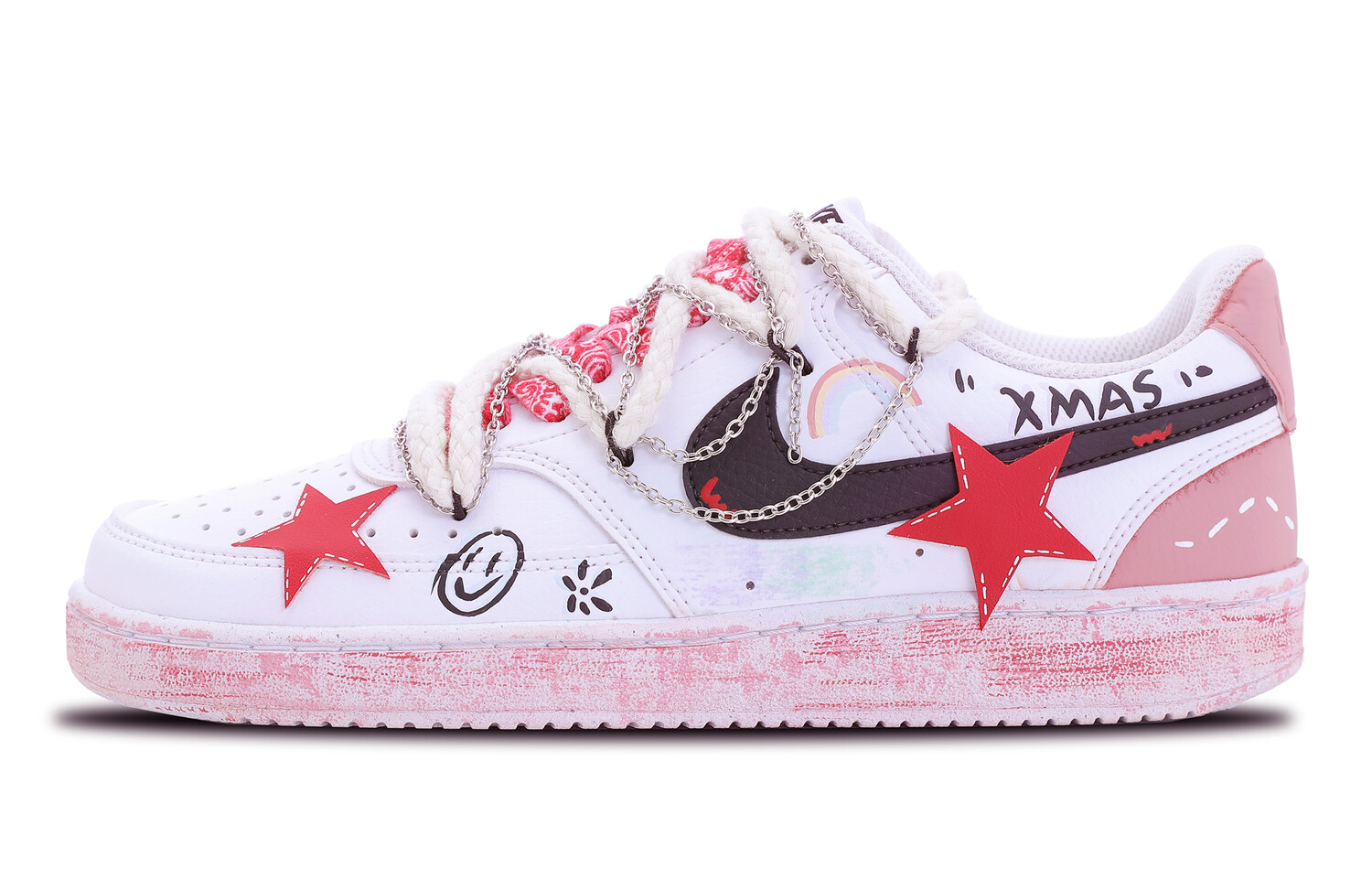 

Женские кроссовки для скейтбординга Nike Court Vision 1, Scarlet