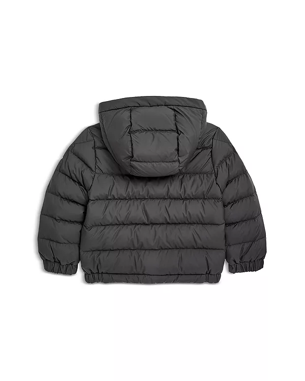 Детская пуховая куртка в греческом стиле для малышей. Moncler, черный — фото 2