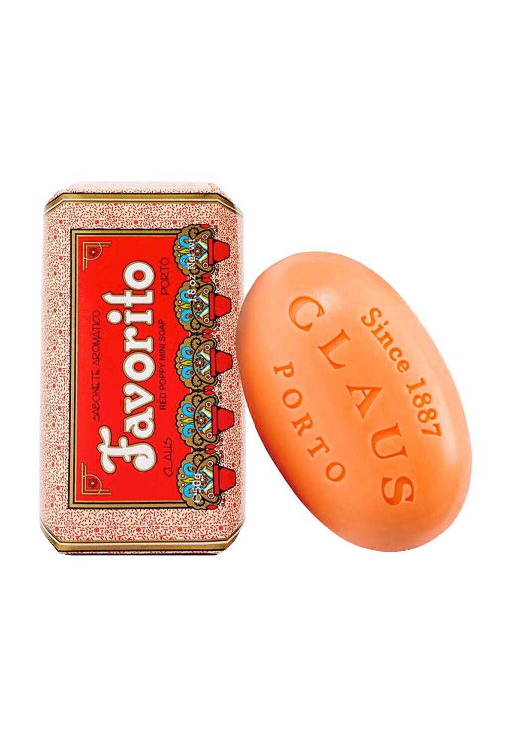 

Мыло CLAUS PORTO SEIFE FAVORITO RED POPPY SOAP, цвет transparent