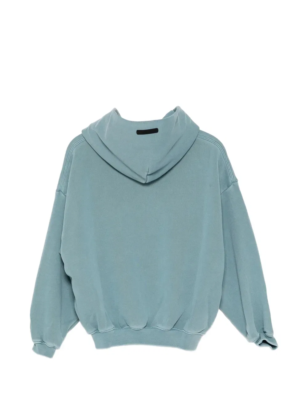 Худи с длинными рукавами и принтом логотипа Fear Of God Essentials Kids, синий — фото 2