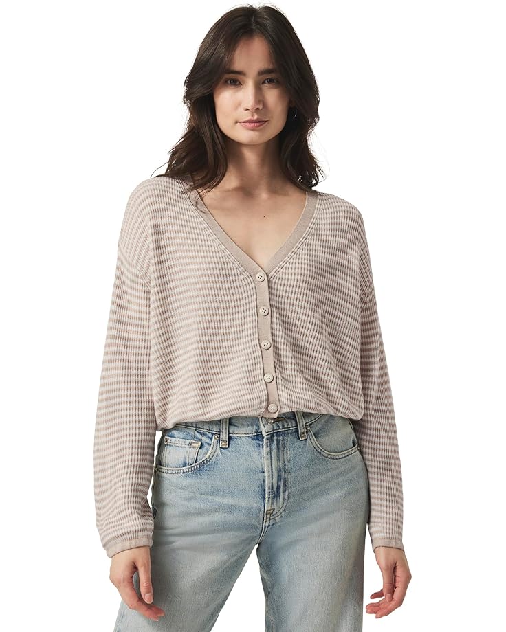 

Свитер Splendid Bri Striped Cardigan, цвет Fawn Stripe