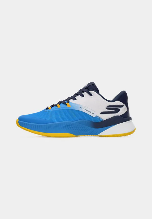 Баскетбольные кроссовки skx nexus Skechers Performance, Light Blue/Navy/White/Yellow — фото 2