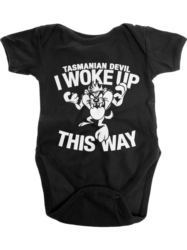 

Looney Tunes Детский боди с короткими рукавами, черный