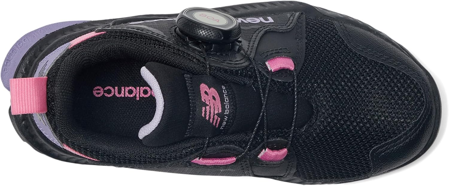 Беговые кроссовки New Balance Kids Dynasoft Trail Magic V1 Boa, черный/фиолетовый/розовый — фото 2