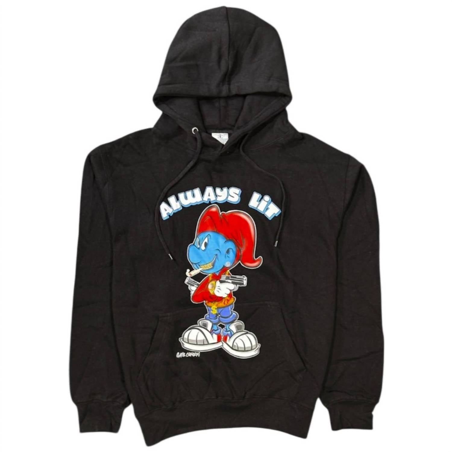 

Унисекс худи Always Lit в черном цвете Game Changers