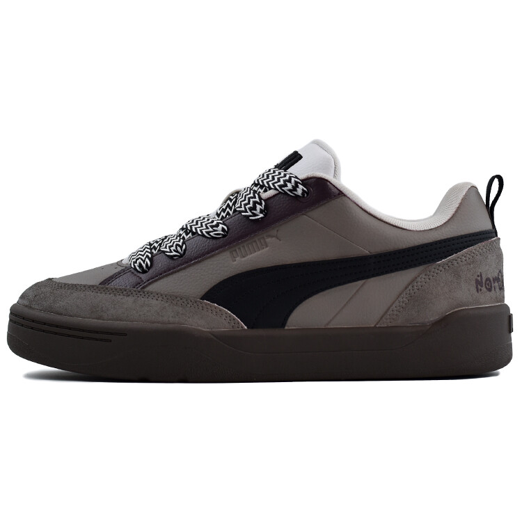 

Кроссовки Puma Smash Skateboarding Shoes Unisex Low-top Brown/Black, белый/черный