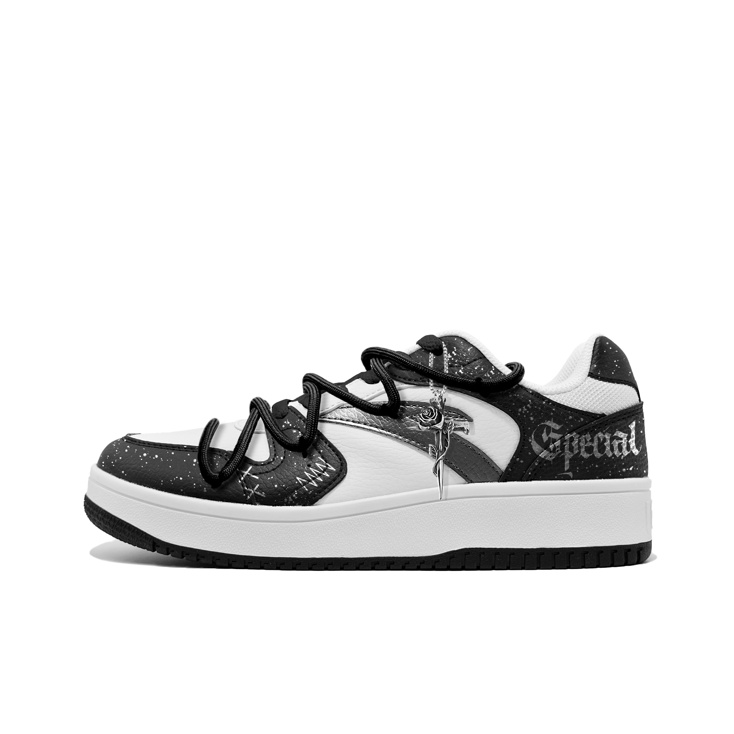 

ANTA Маленькие мужские кроссовки для скейтбординга Zero Feeling, устойчивые к истиранию, легкие и дышащие, низкие, черные