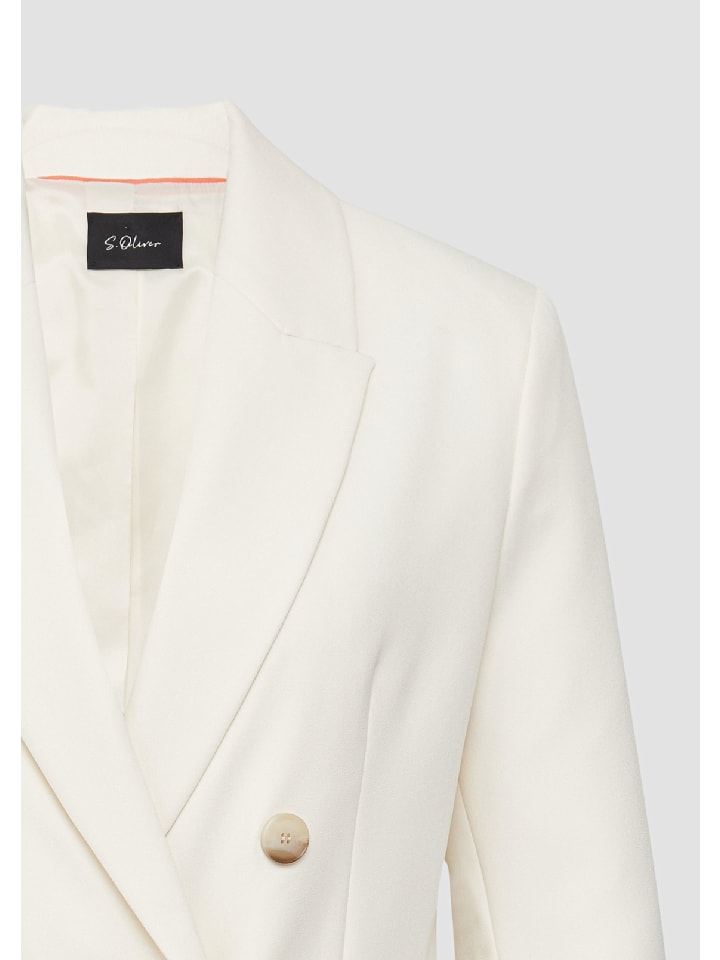 

Блейзер s.Oliver BLACK LABEL, кремовый