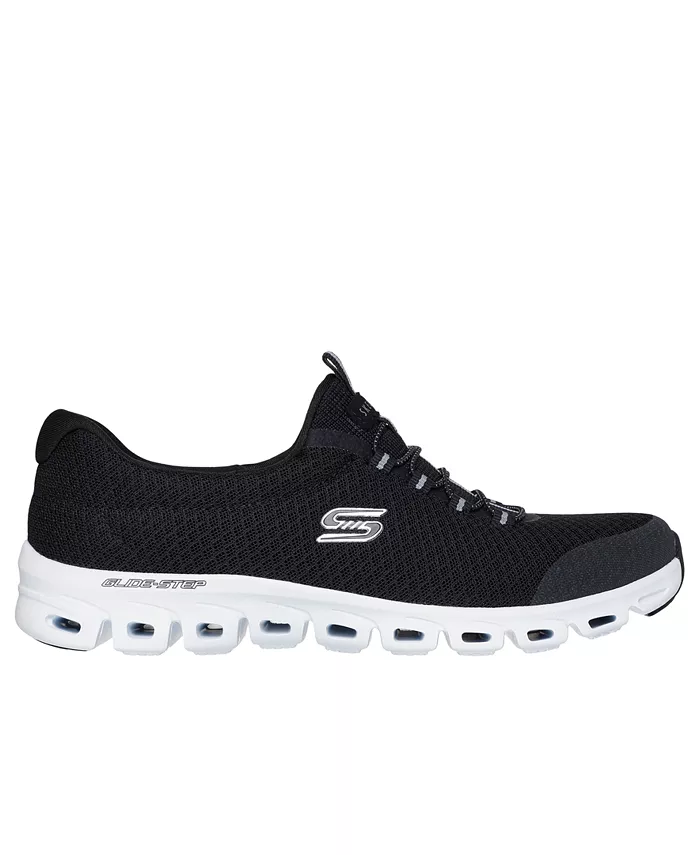 Женские повседневные кеды Resilience от Finish Line Skechers, черный — фото 3
