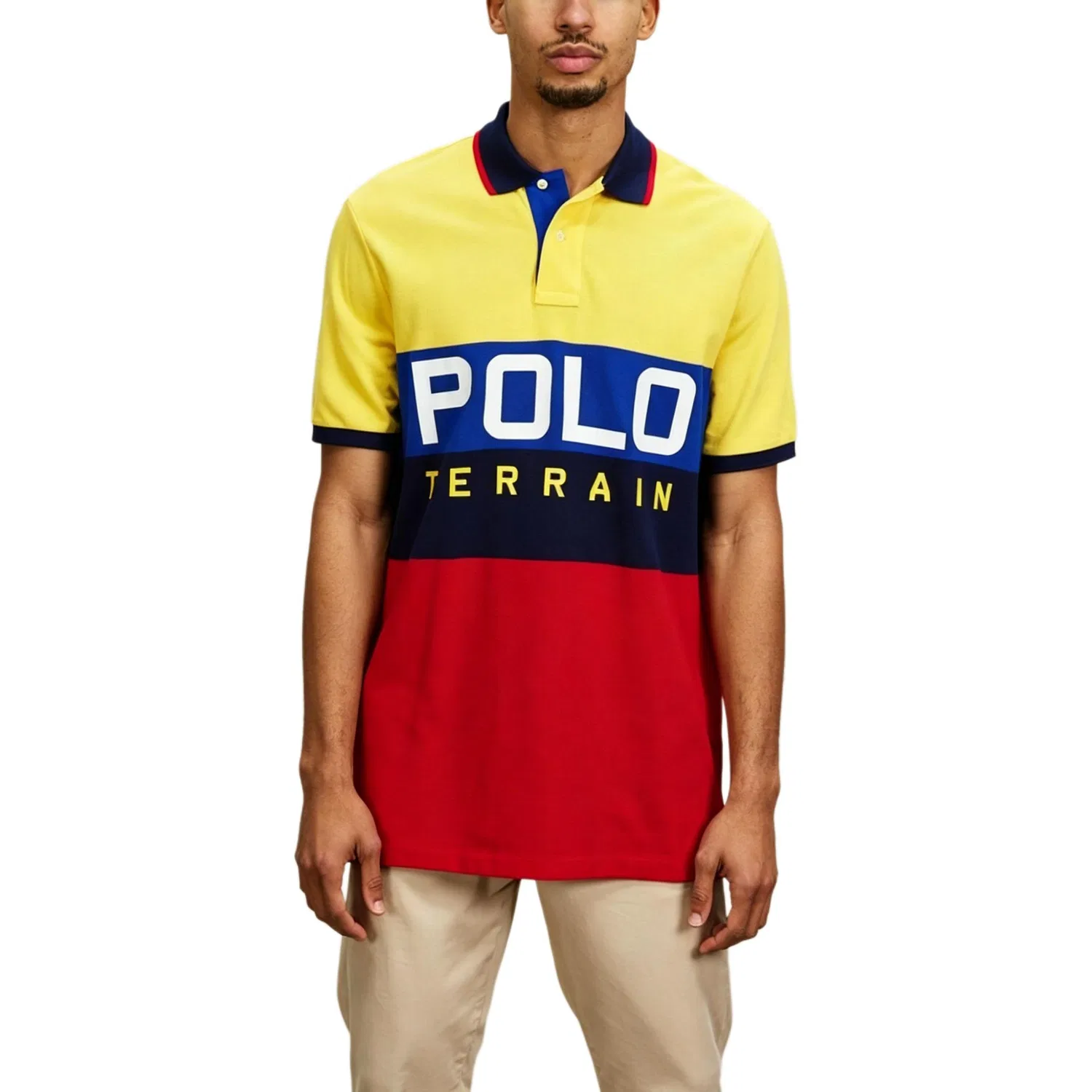 Поло SS25 Classic Version мужское Polo Ralph Lauren, Yellow — фото 4