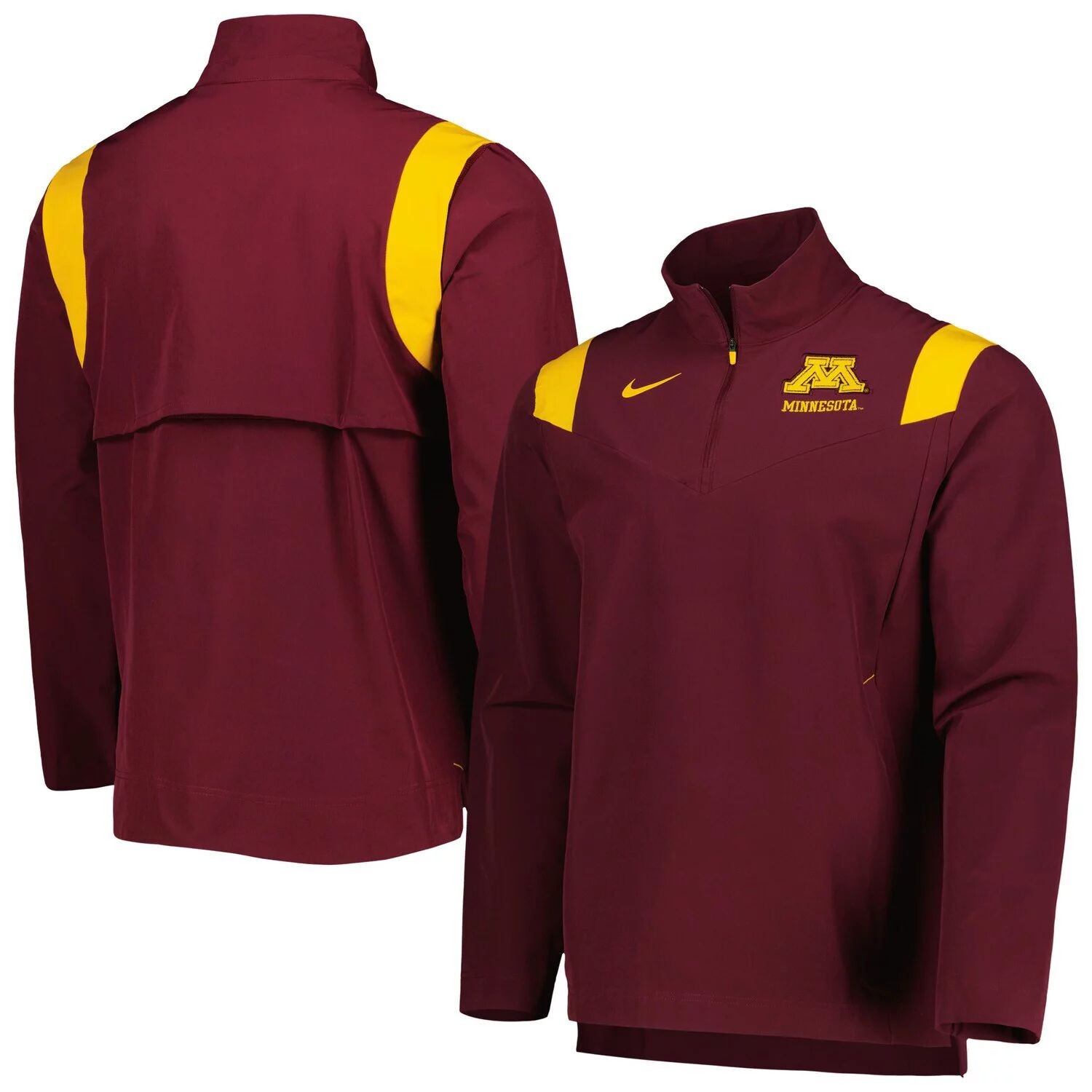 

Мужская темно-бордовая футболка Minnesota Golden Gophers 2022 Coaches с молнией на четверть по бокам Nike, Красный, Мужская темно-бордовая футболка Minnesota Golden Gophers 2022 Coaches с молнией на четверть по бокам Nike