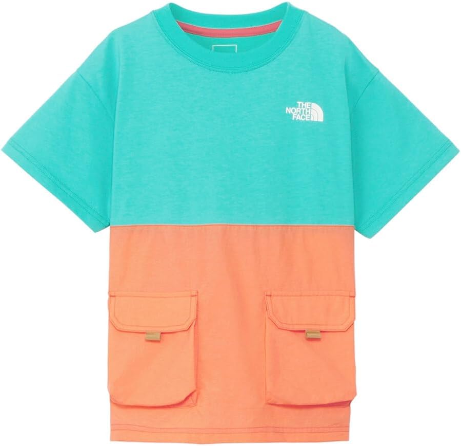 

Детская футболка с коротким рукавом THE NORTH FACE, футболка для приключений, унисекс, NTJ32433