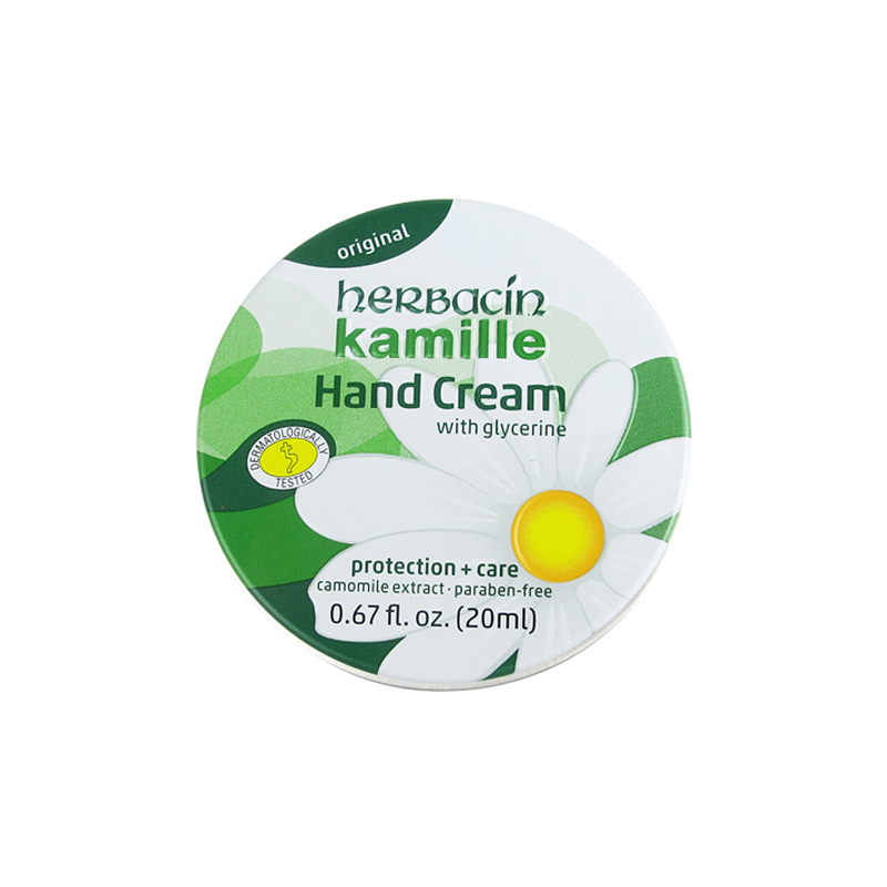 Подарочный набор кремов для рук Herbacin Wellness Hand Cream: с ароматом розы, 75 мл + классический с ромашкой (20 мл + 20 мл) — фото 3