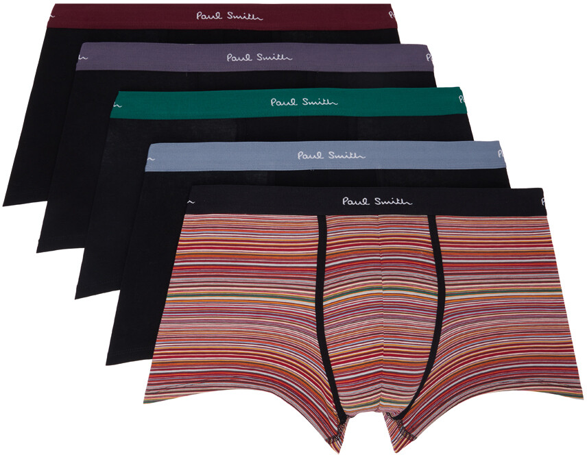

Paul mith Five-Pack Multicolor 'signature tripe' Боксеры Paul Smith