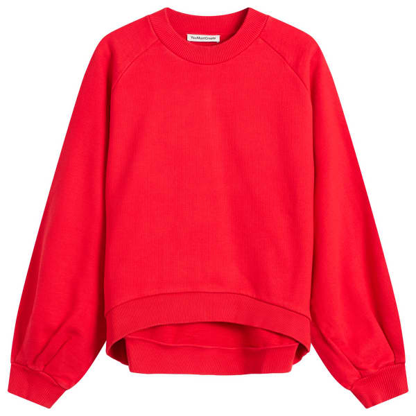 

Толстовка с рукавами-фонариками Ymc, красный