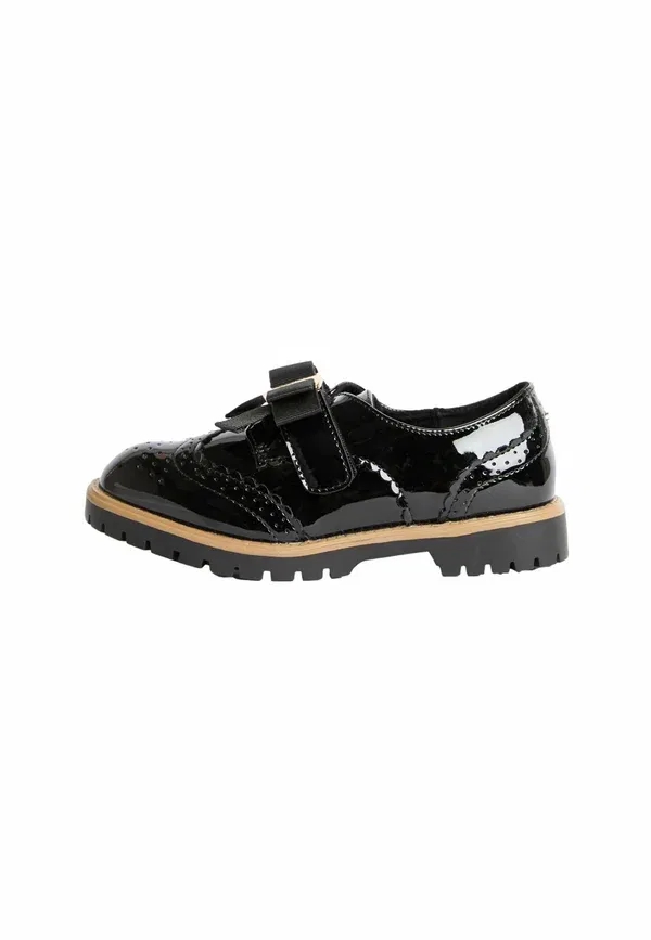Туфли-слипоны Regular fit detail brogue Lipsy, черный